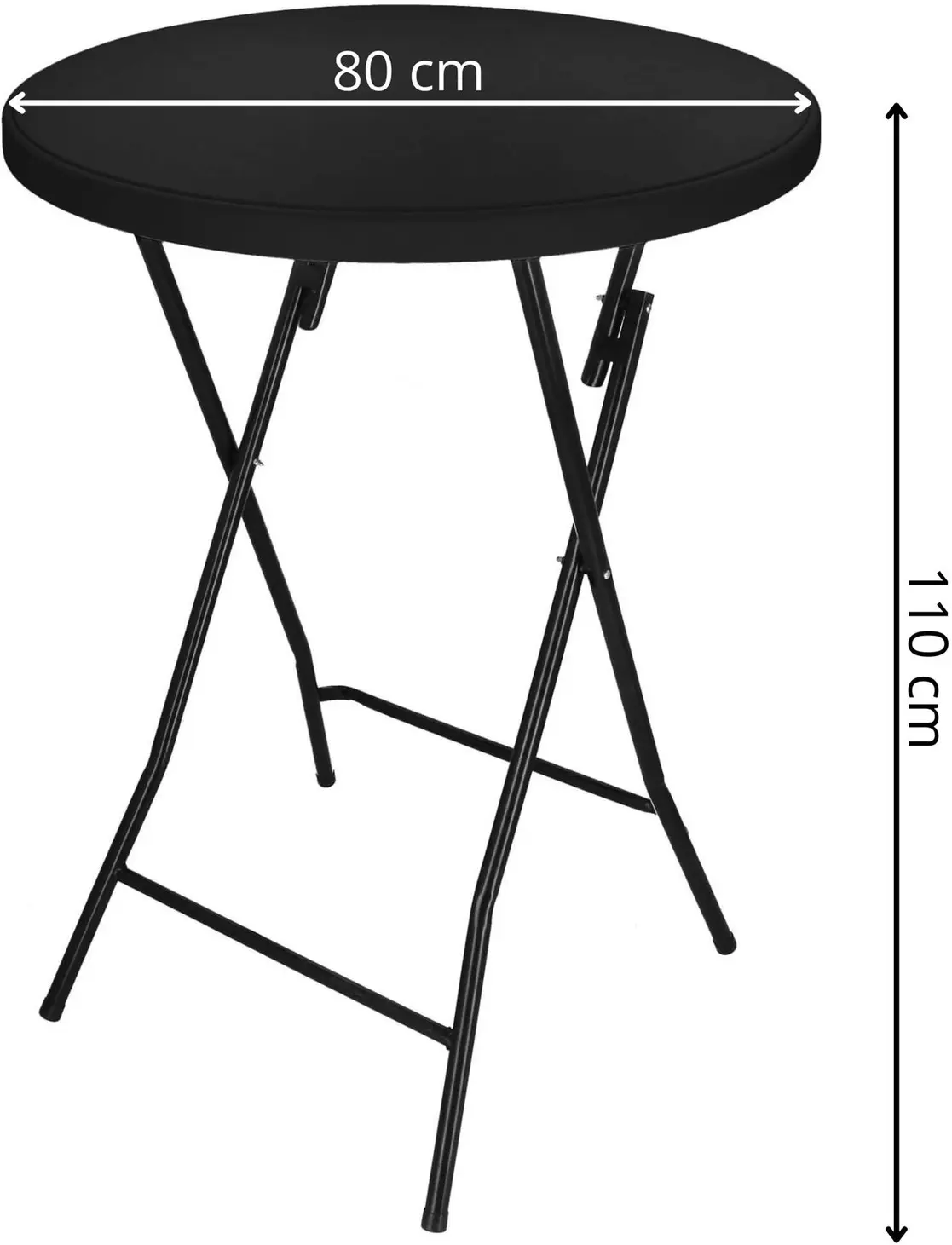Стол складной Springos GF0110 (Black) - 10