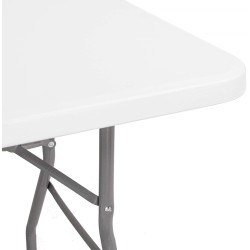 Masa pliabila Springos Raut GF0050 (White) Thumb