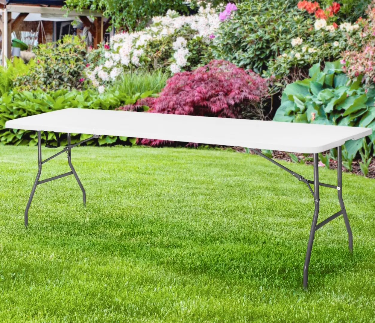 Masa pliabila Springos Raut GF0050 (White)
