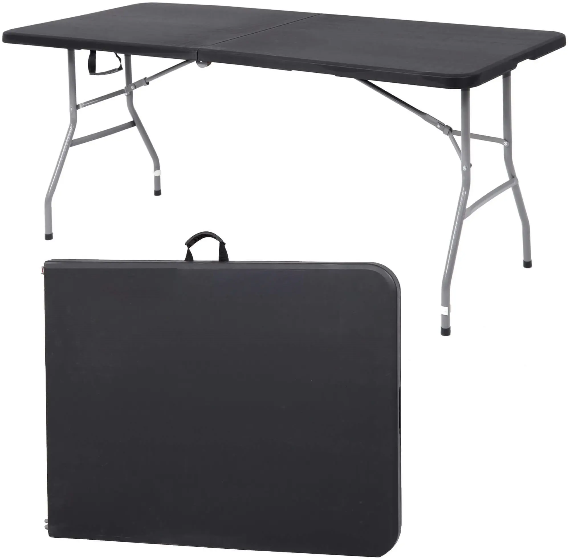 Masa pliabila Springos Raut GF0056 (Black) - 2