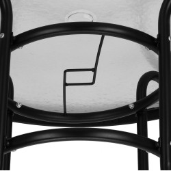 Стол Springos Bistro GF1021 (Black) Thumb