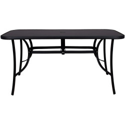 Стол Springos Toscana GF1038 (Black) Thumb