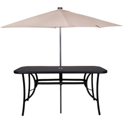 Стол Springos Toscana GF1038 (Black) Thumb