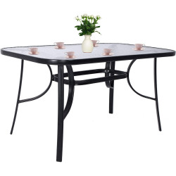 Стол Springos Toscana GF1039 (Black) Thumb