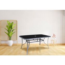 Стол Strend Pro Leq Gregory (Black/Grey) Thumb