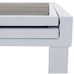 Masa extensibila Tempo Kondela Dorio 75x100/200 (White/Grey) Thumb