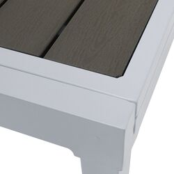 Masa extensibila Tempo Kondela Dorio 75x100/200 (White/Grey) Thumb