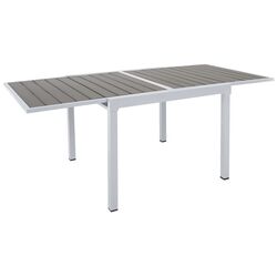 Masa extensibila Tempo Kondela Dorio 75x100/200 (White/Grey) Thumb