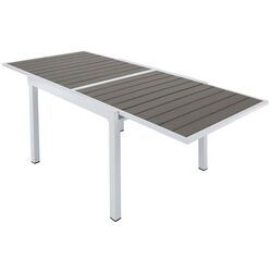 Masa extensibila Tempo Kondela Dorio 75x100/200 (White/Grey) Thumb