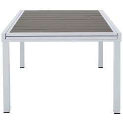 Masa extensibila Tempo Kondela Dorio 75x100/200 (White/Grey) Thumb