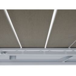 Masa extensibila Tempo Kondela Dorio 75x100/200 (White/Grey) Thumb