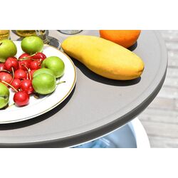 Стол с контейнером для льда Tempo Kondela Fabir (Gray) Thumb