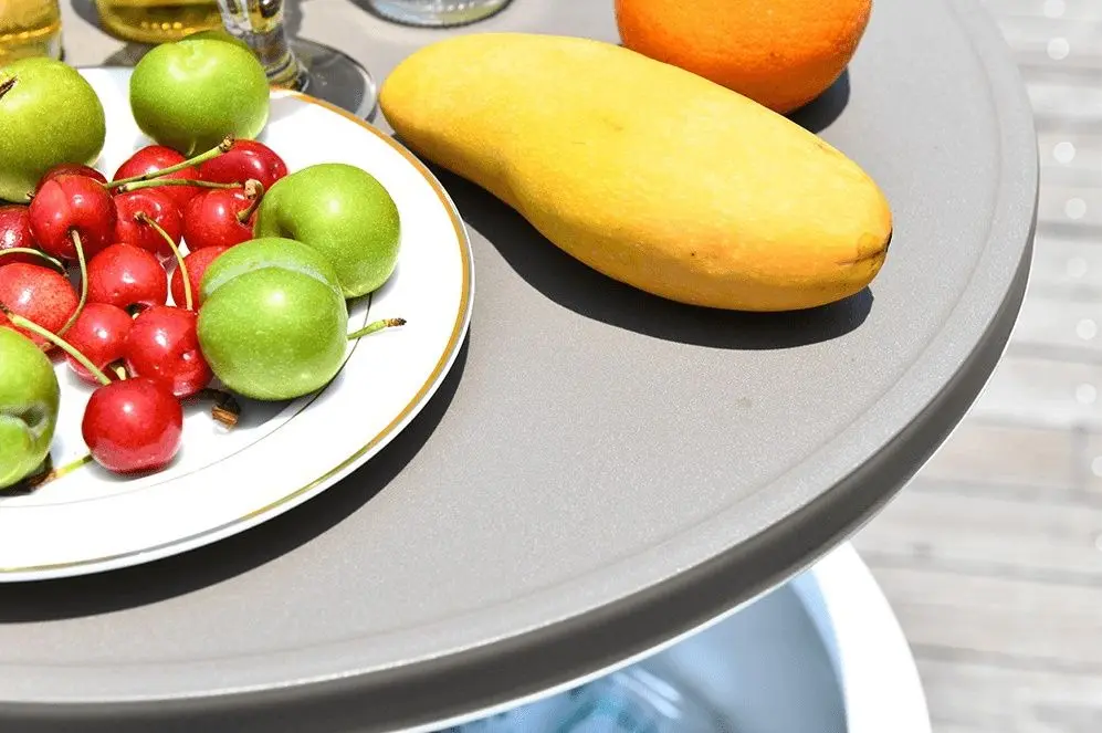 Стол с контейнером для льда Tempo Kondela Fabir (Gray)