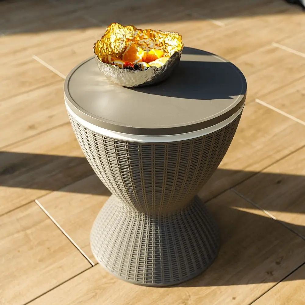 Стол с контейнером для льда Tempo Kondela Fabir (Gray)