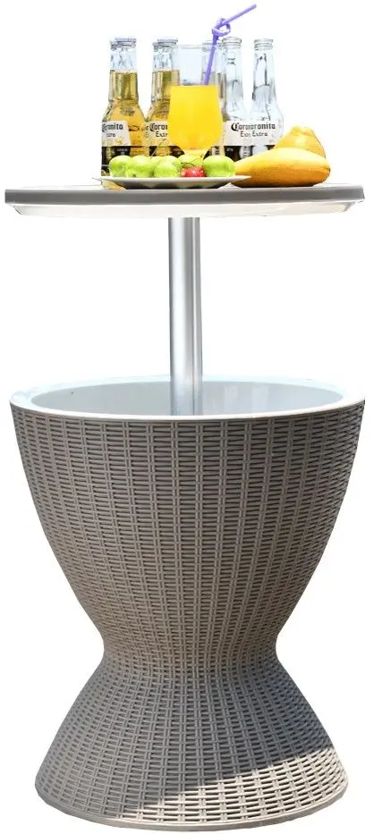 Стол с контейнером для льда Tempo Kondela Fabir (Gray)