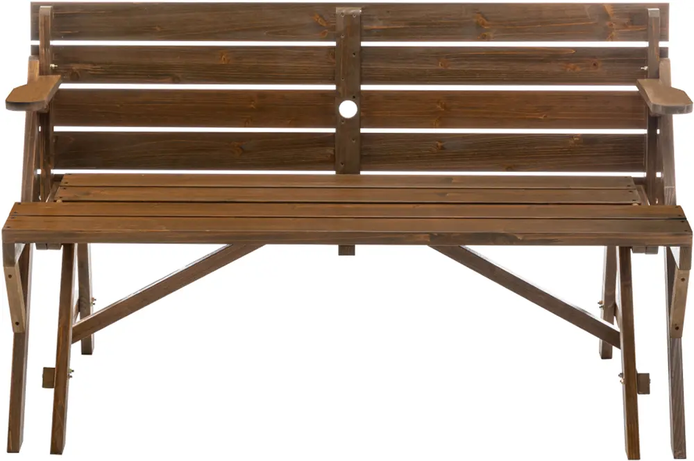 Masa-banca 2in1 Tempo Kondela Zagir (Brown)