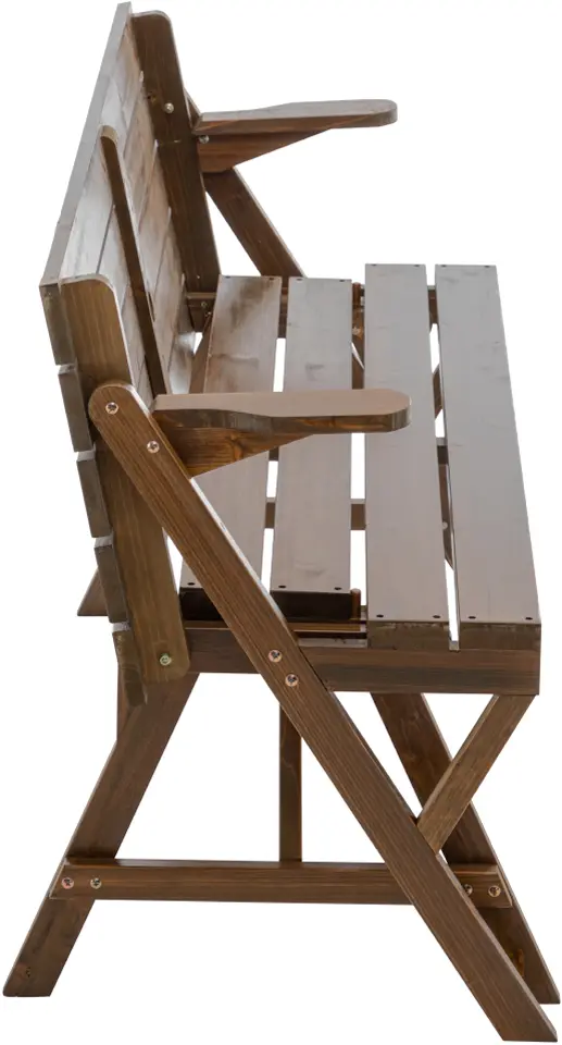 Masa-banca 2in1 Tempo Kondela Zagir (Brown)