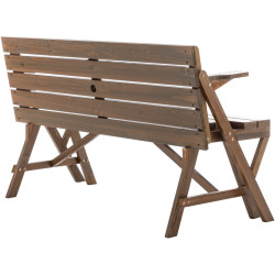 Masa-banca 2in1 Tempo Kondela Zagir (Brown) Thumb