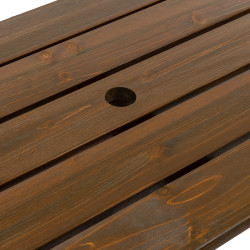 Masa-banca 2in1 Tempo Kondela Zagir (Brown) Thumb