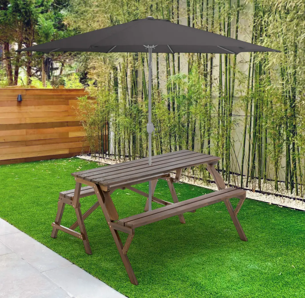 Masa-banca 2in1 Tempo Kondela Zagir (Brown)