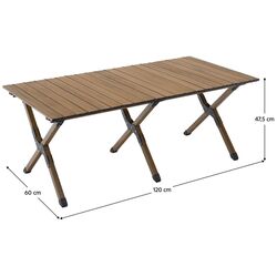 Стол складной Tempo Kondela Artur (Brown) Thumb