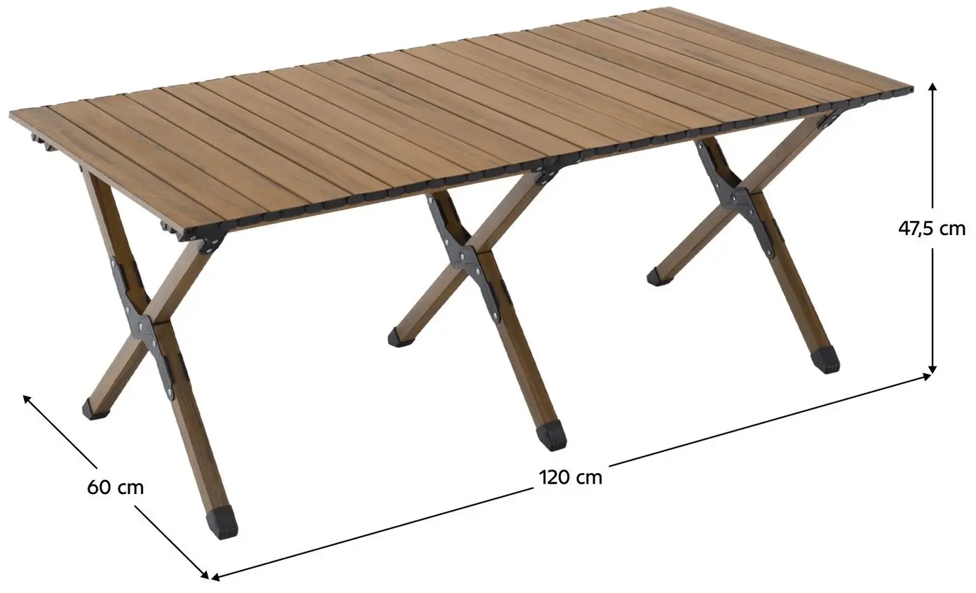 Стол складной Tempo Kondela Artur (Brown)