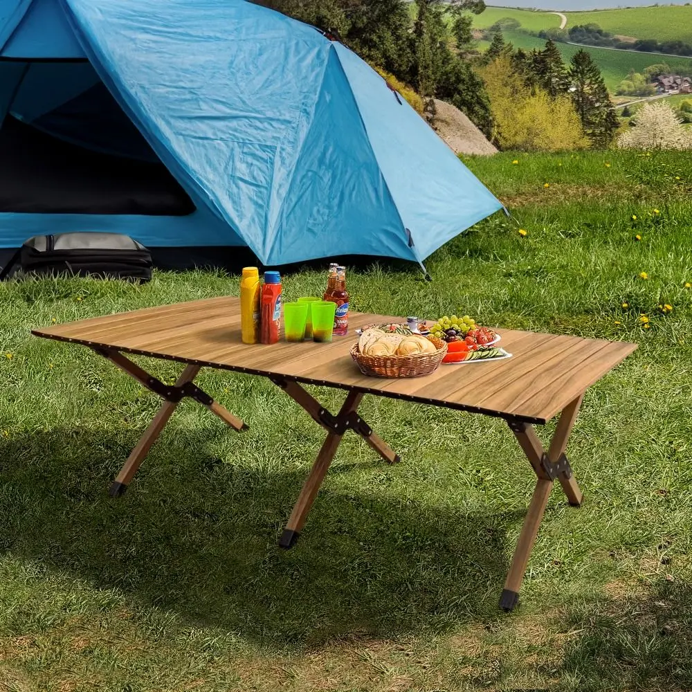 Стол складной Tempo Kondela Artur (Brown)