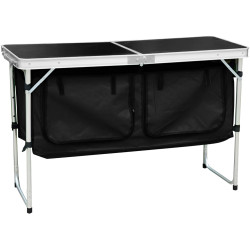 Masa pliabila Tempo Kondela Kepi Typ 3 (Gray/Black) Thumb