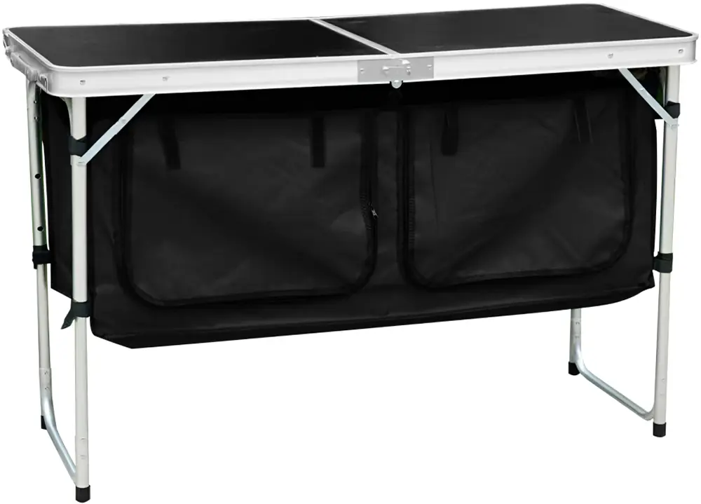 Masa pliabila Tempo Kondela Kepi Typ 3 (Gray/Black)