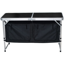 Masa pliabila Tempo Kondela Kepi Typ 3 (Gray/Black) Thumb