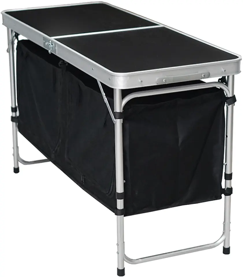 Masa pliabila Tempo Kondela Kepi Typ 3 (Gray/Black)