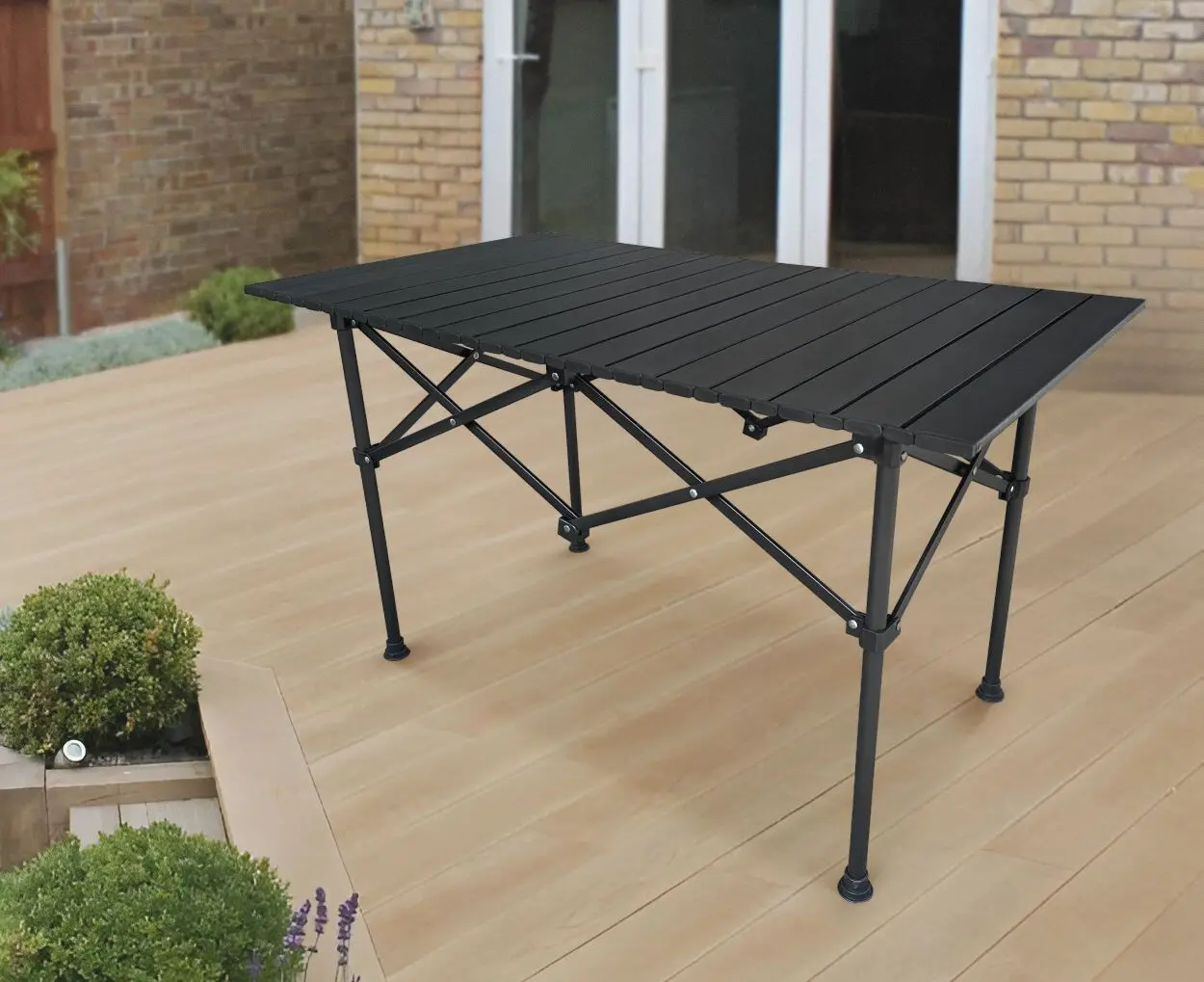 Masa pliabila Tempo Kondela Makur 55x94 (Black)