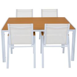 Стол Tempo Kondela Bonto 73x150 (White/Oak) Thumb