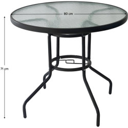Стол Tempo Kondela Borgen New Typ 2 (Black) Thumb