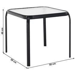 Masa Tempo Kondela Ramol (Black) Thumb