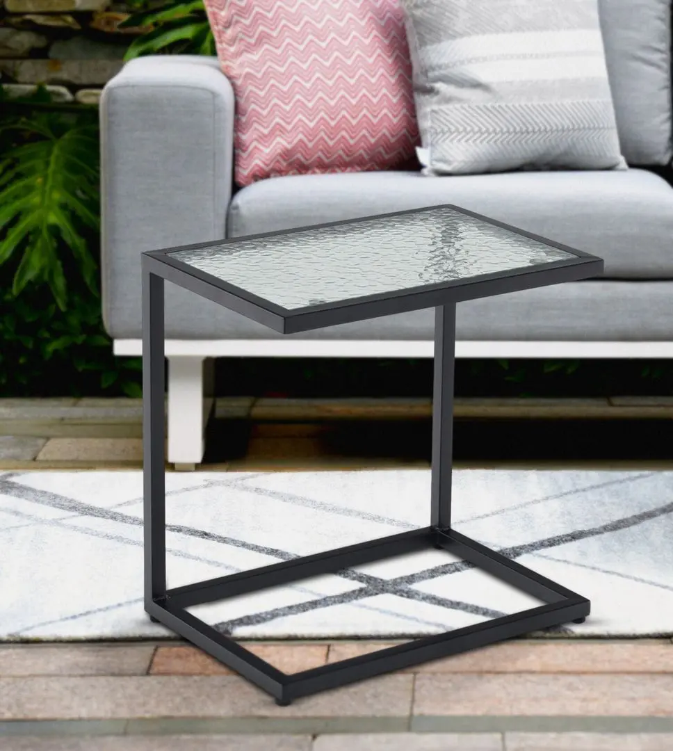 Masa Tempo Kondela Selko (Black/Transparent)