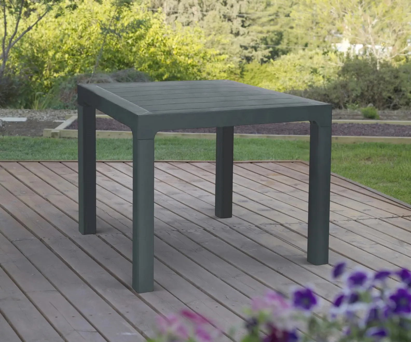 Стол Arizona 80x80 (Anthracite)