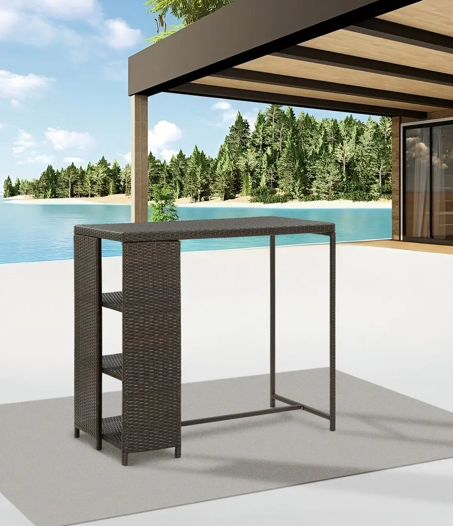 Барный стол VidaXL 313475 (Brown)