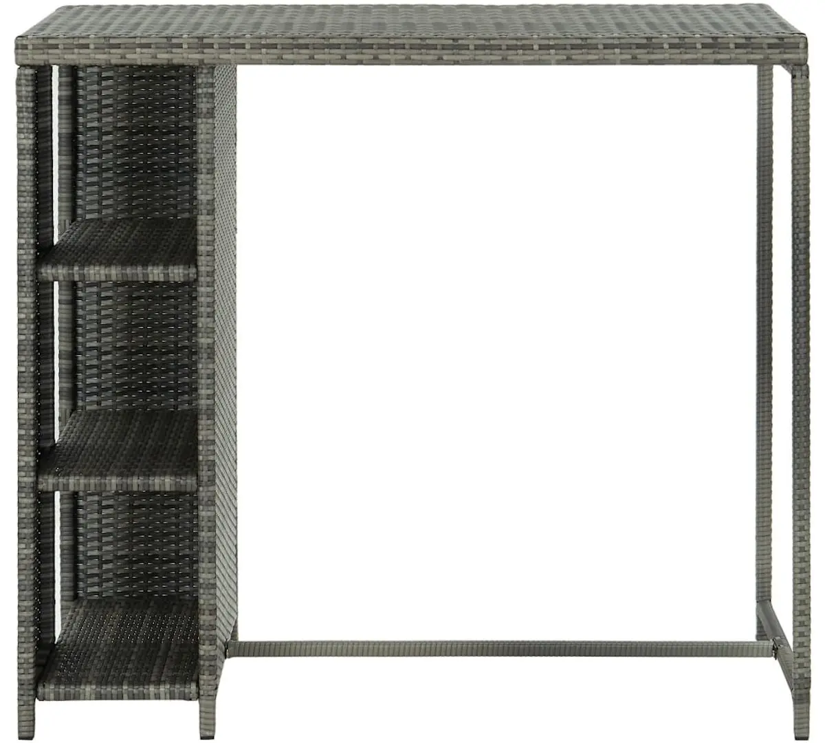 Masa de bar VidaXL 313477 (Grey)