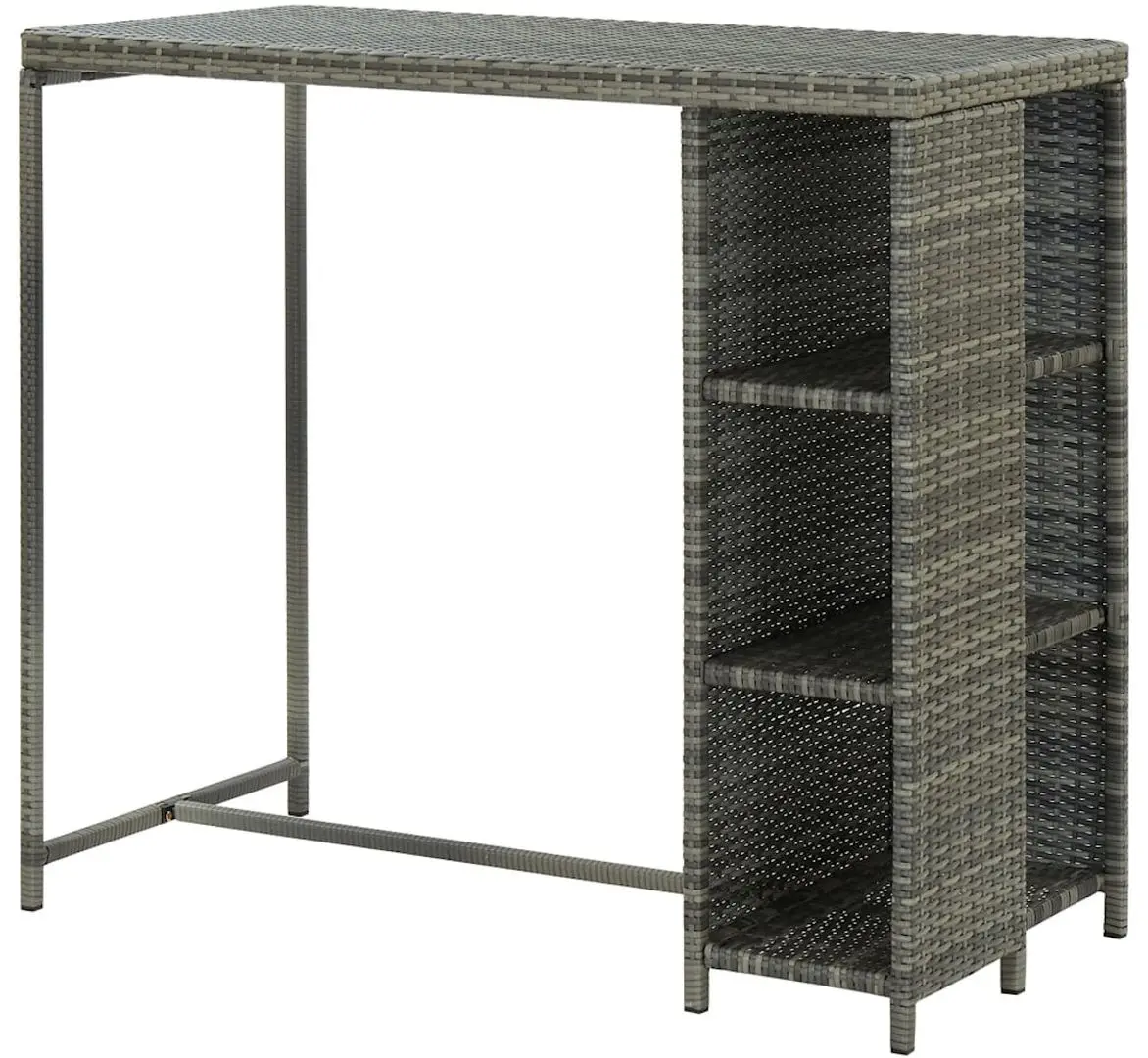 Masa de bar VidaXL 313477 (Grey)