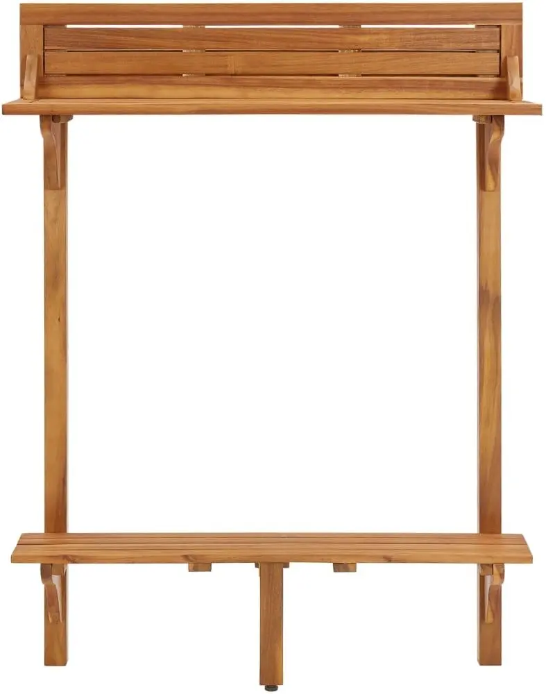 Masa suspendata de balcon VidaXL 310253 (Acacia)