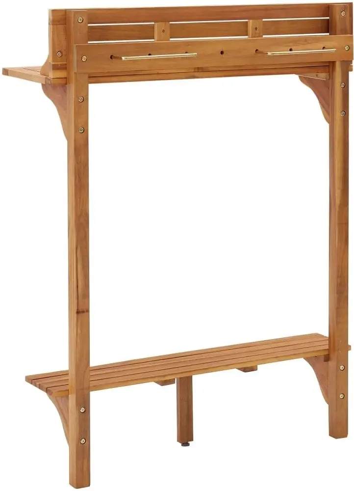 Masa suspendata de balcon VidaXL 310253 (Acacia)