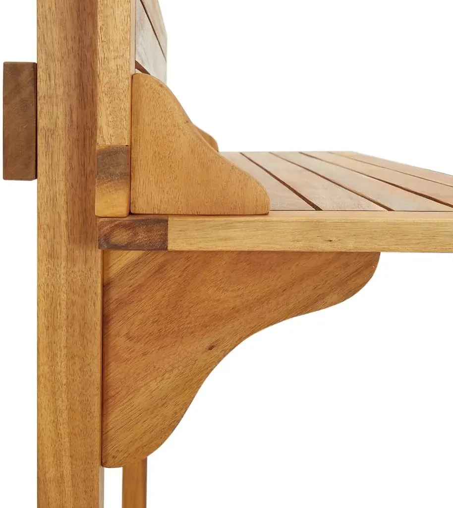 Masa suspendata de balcon VidaXL 310253 (Acacia)