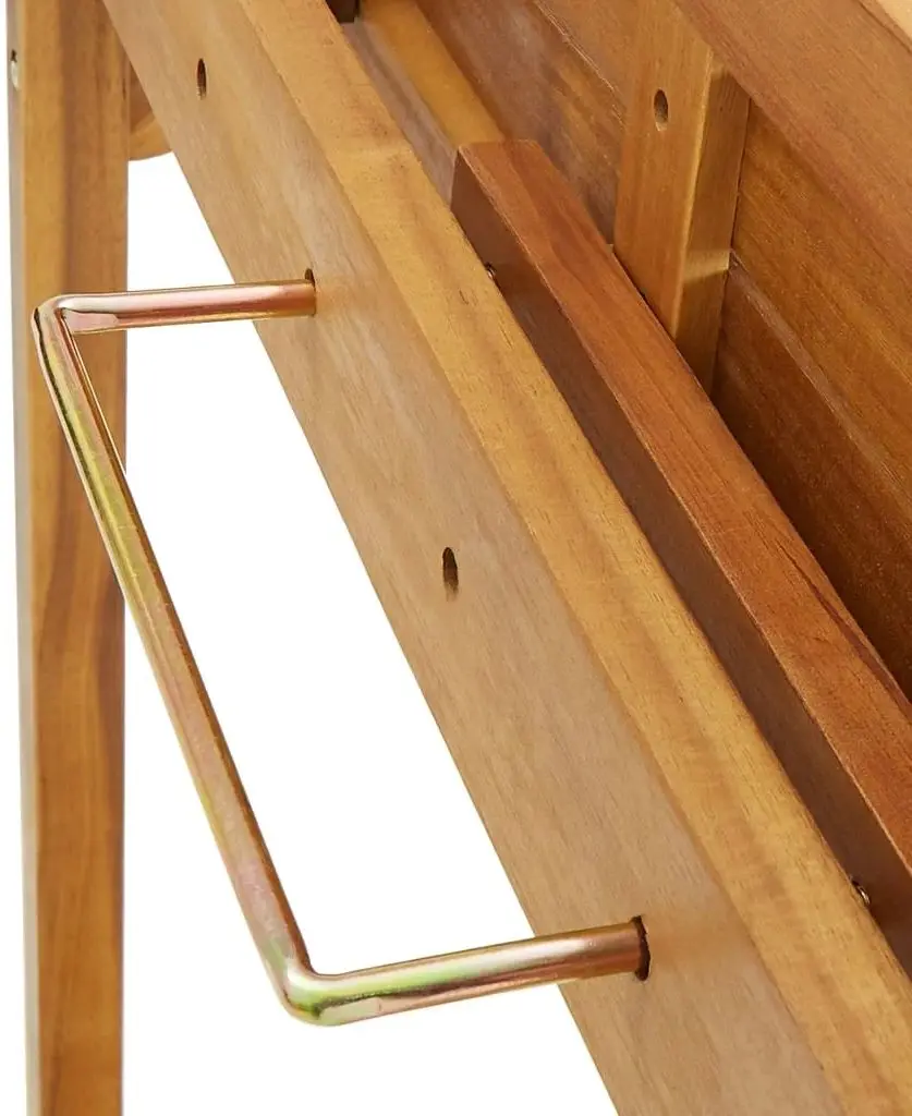 Masa suspendata de balcon VidaXL 310253 (Acacia)