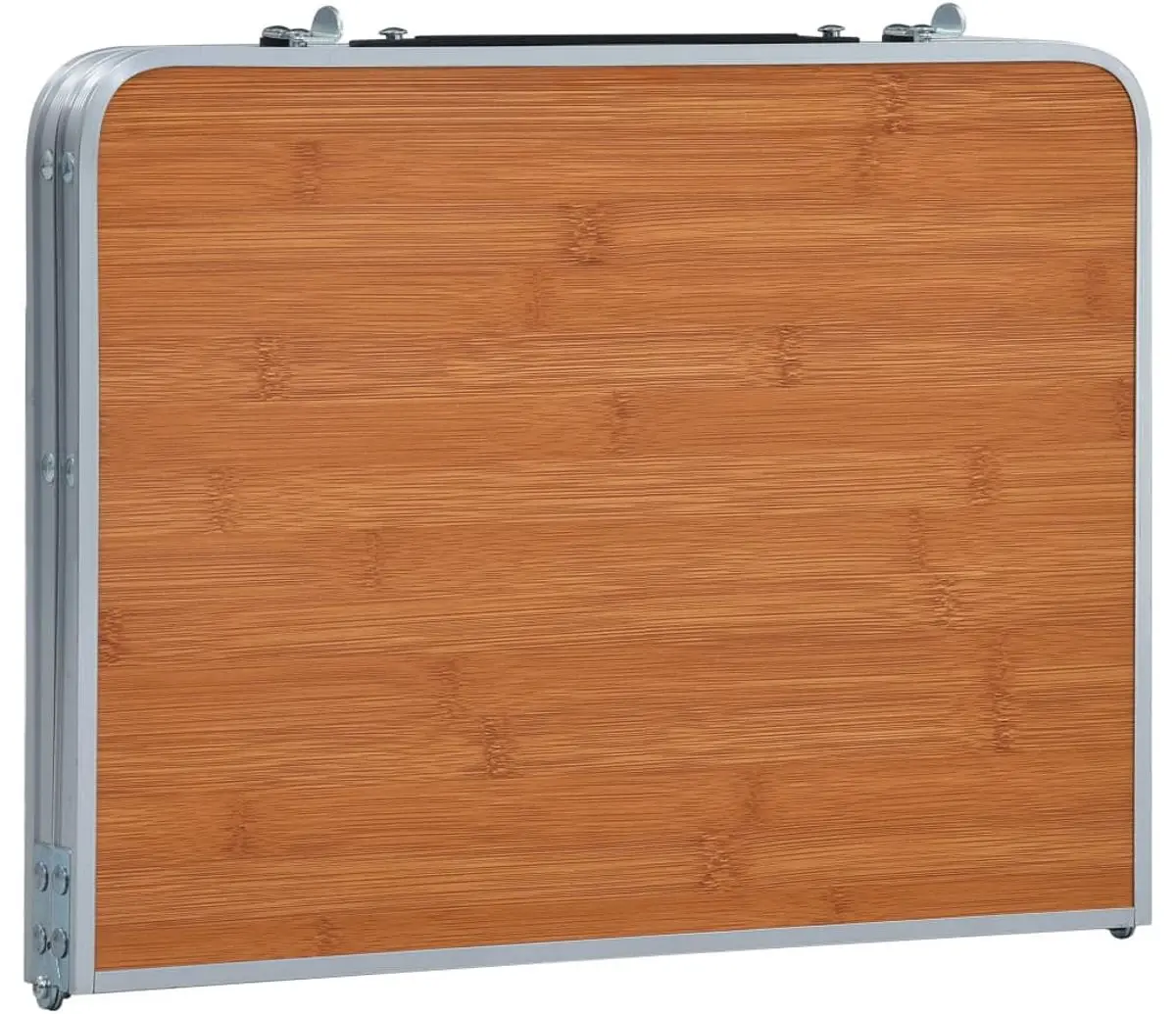 Складной стол VidaXL 48186 (Brown/Silver) - 5
