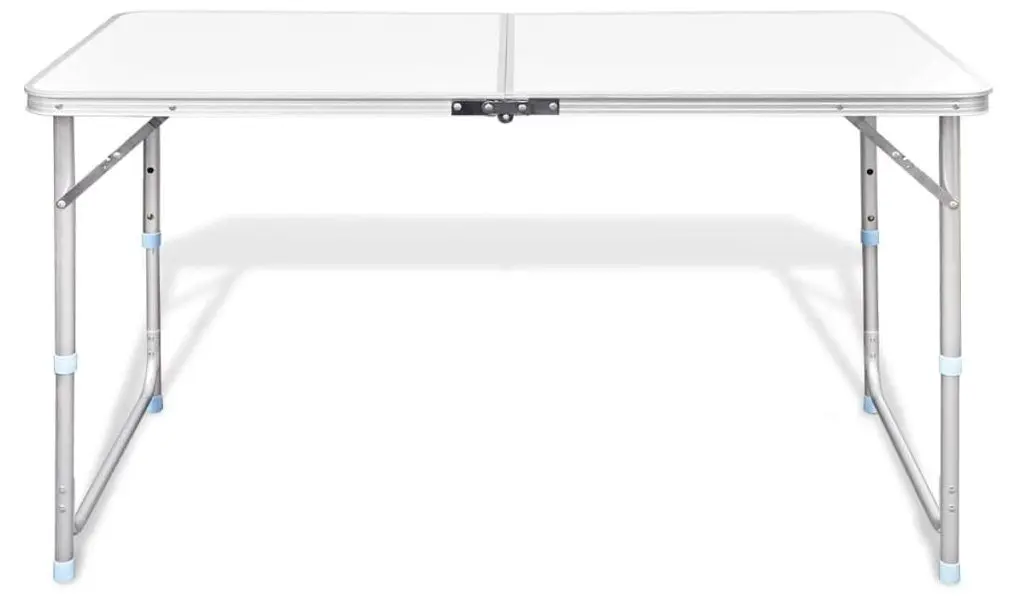 Masa pliabila VidaXL 41325 (White)