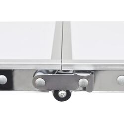 Masa pliabila VidaXL 41325 (White) Thumb