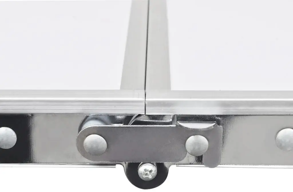 Masa pliabila VidaXL 41325 (White)