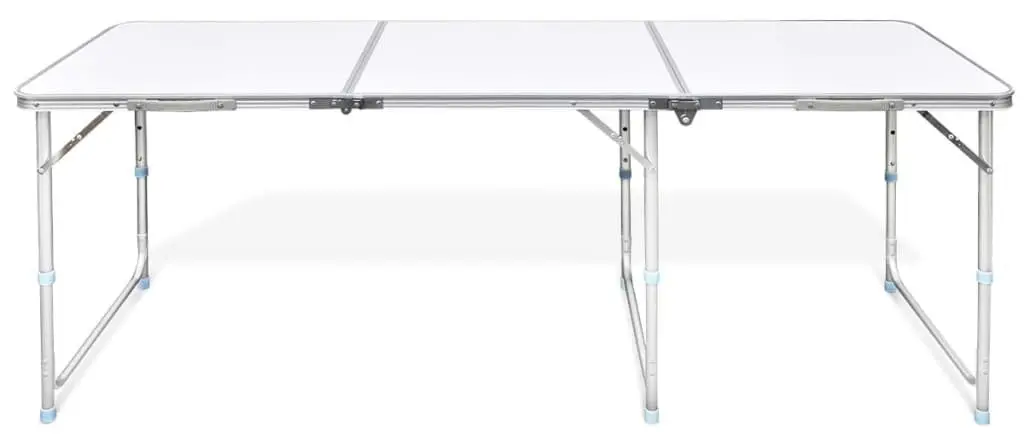 Masa pliabila VidaXL 41326 (White) - 3
