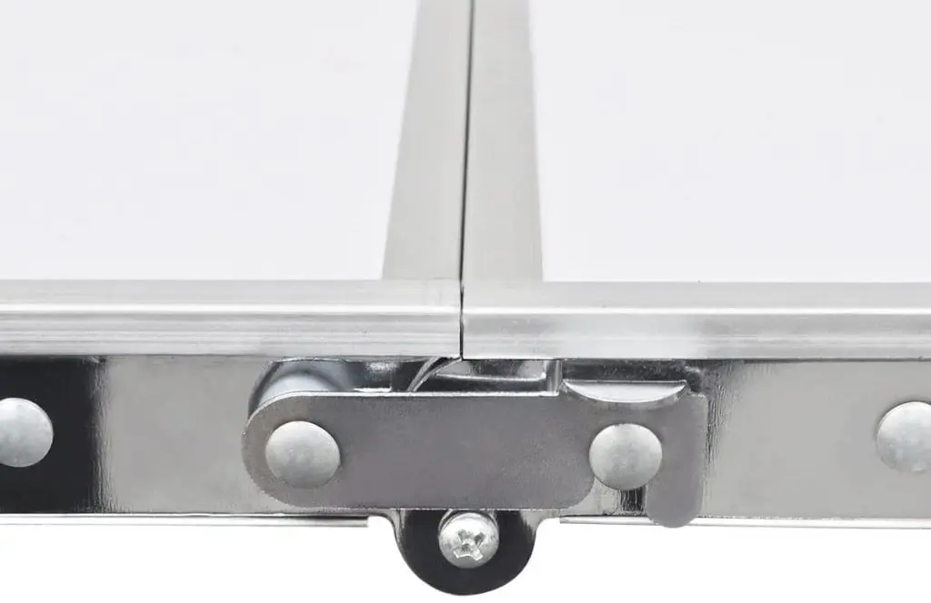 Masa pliabila VidaXL 41326 (White) - 4